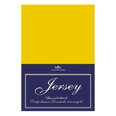 Jersey Fixleintuch gelb