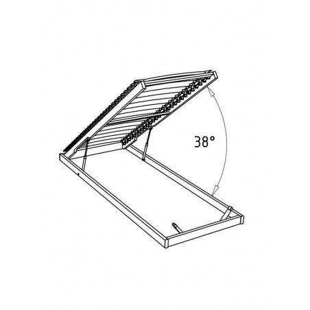 Bettkasten Lattenrost Ultrafree-Lift KF