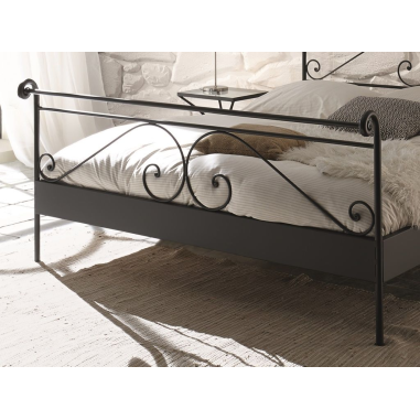 Lit en fer Cerete pied de lit