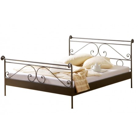 Lit en fer Cerete teinté fer