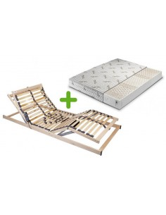 Matelas bio avec sommier électrique