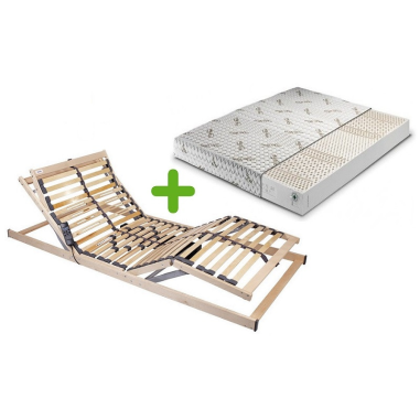 Matelas bio avec sommier électrique