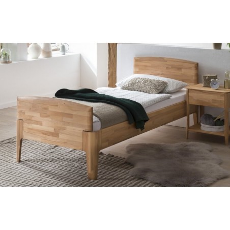 Bett Luano Kernbuche natur, geölt