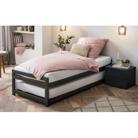 Aufklappbett Monument anthrazit