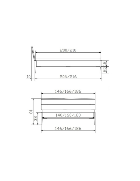 Bett Sabbioni Skizze