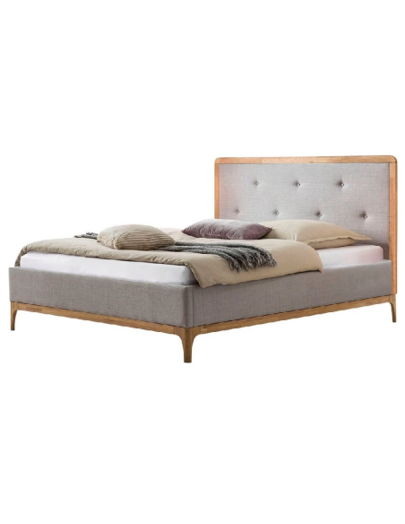 Lit Silento chêne bright, huilé