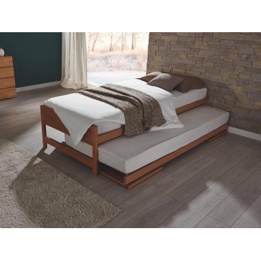 Aufklappbett Lido Buche natur