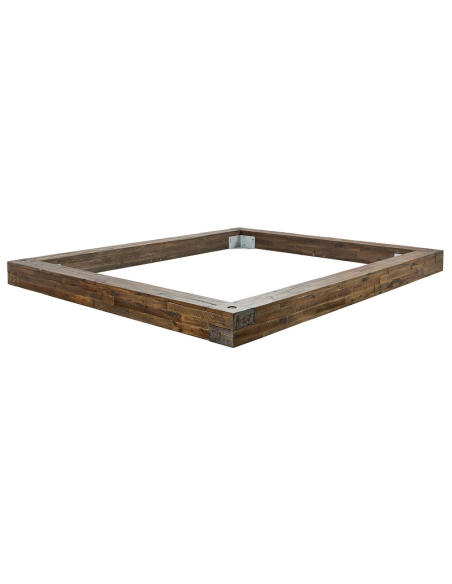 Bettgestell Factory-Bloc Akazie Vintage brown