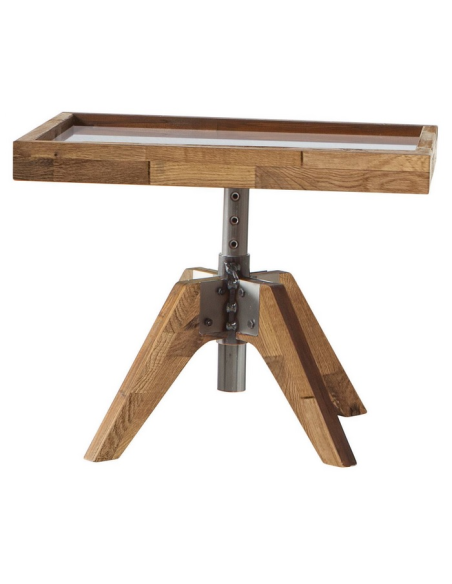 Table de nuit Carpi chêne uniq, huilé