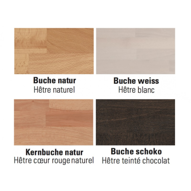 Table de nuit Dupla couleurs