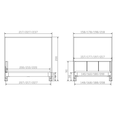Himmelbett Factory Skizze