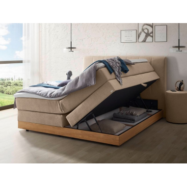 Boxspringbett Pedrosa Bettkasten offen