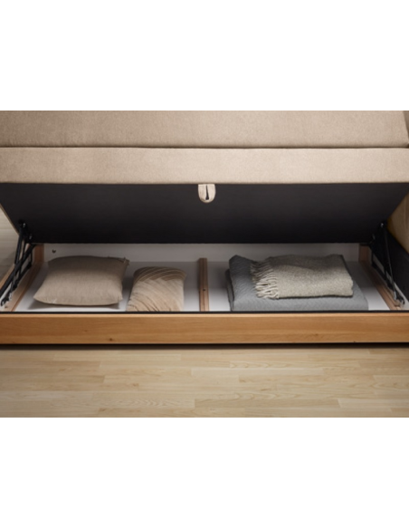 Boxspringbett Pedrosa Bettkasten innen