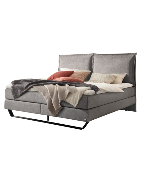 Boxspringbett Celina Farbe Pace grey