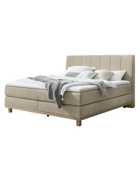 Boxspringbett Estela Farbe Pace sand