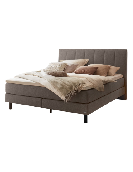 Boxspringbett Donna Farbe Pace grey
