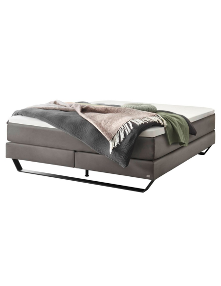 Boxspringbett Julieta Farbe Monet steel