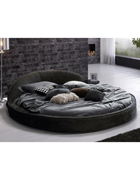 Matelas rond Aloe Vera dans le lit