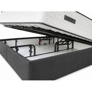 Lit boxspring Lugano avec rangement