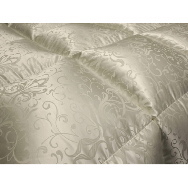 Luxus Eiderdaunen Duvet in Nahaufnahme