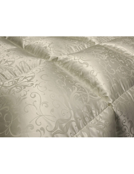 Luxus Eiderdaunen Duvet in Nahaufnahme