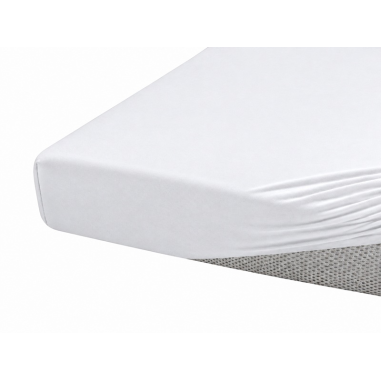 Drap-housse blanc
