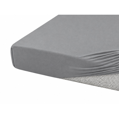 Drap-housse gris