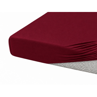 Fixleintuch bordeaux rot