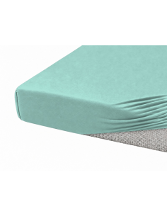 Drap-housse vert menthe