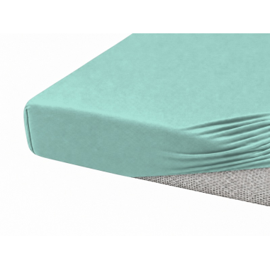 Drap-housse vert menthe