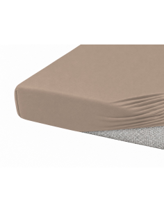 Drap-housse brun